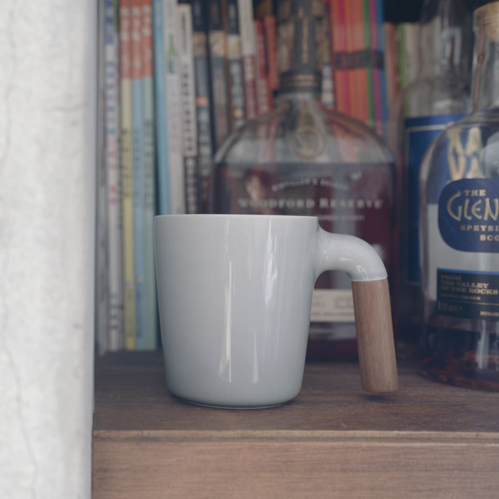 Mug Cloud Walnut - Céramique Bois de Noyer - VAISSELLE