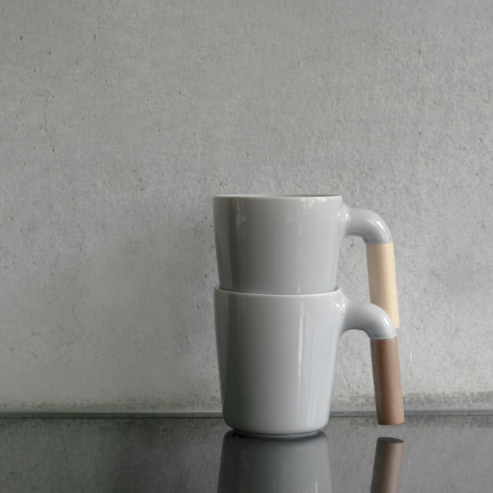 Mug Cloud Walnut - Céramique Bois de Noyer - VAISSELLE