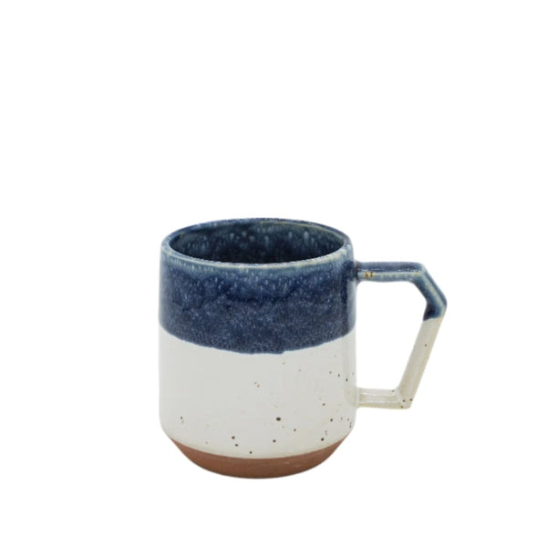 Becher - Drop - Weiß & Navy