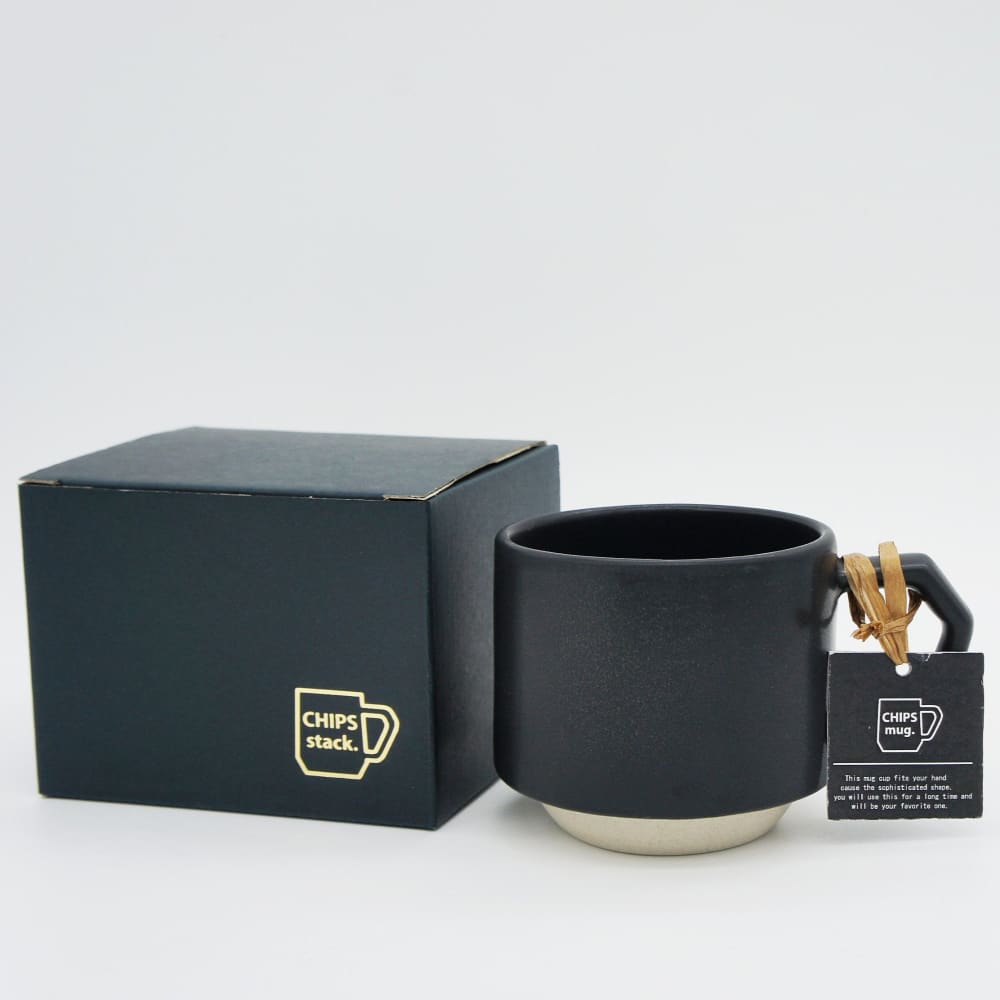 Mug empilable - Noir mat - VAISSELLE