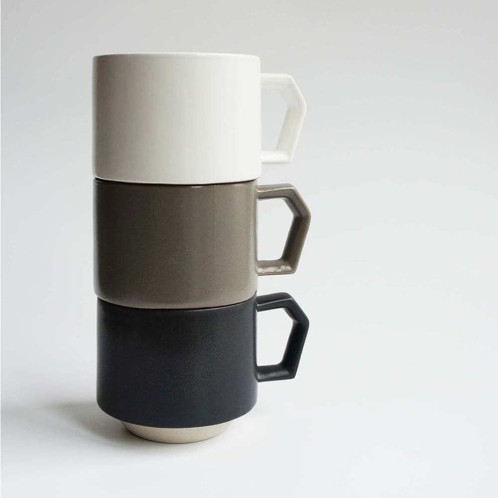 Mug empilable - Noir mat - VAISSELLE