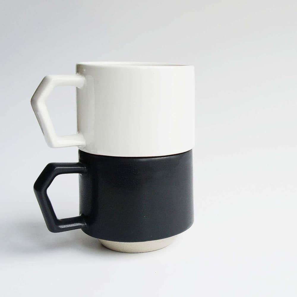 Mug empilable - Solid color - Blanc - VAISSELLE