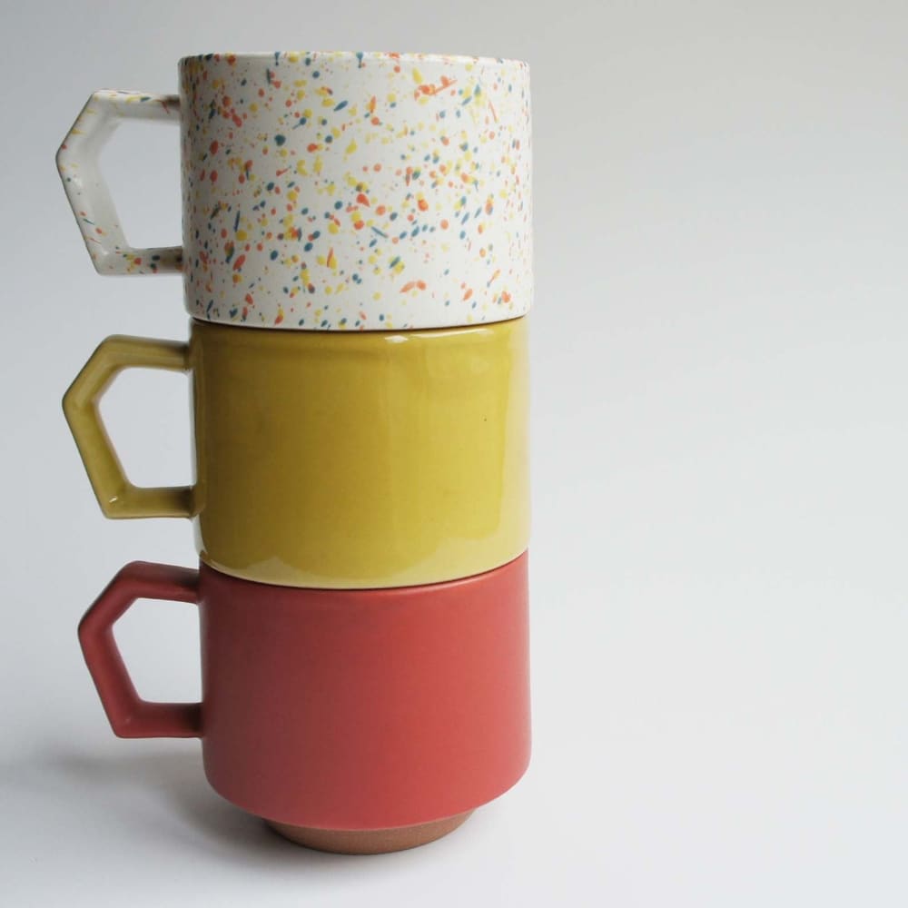 Mug empilable - Solid color - Moutarde - VAISSELLE