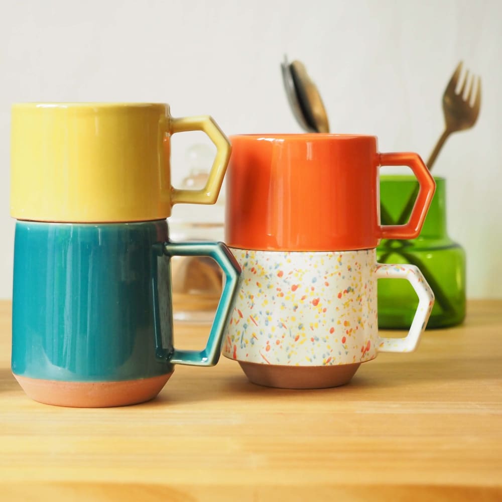 Mug empilable - Solid color - Orange - VAISSELLE