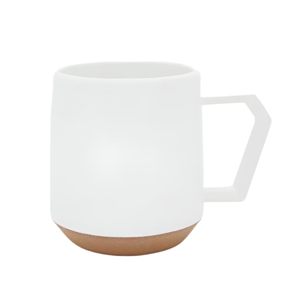 Becher - Uni - Weiß