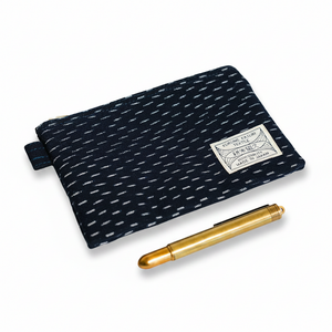 S Small Polka Dot Blue/White Pouch