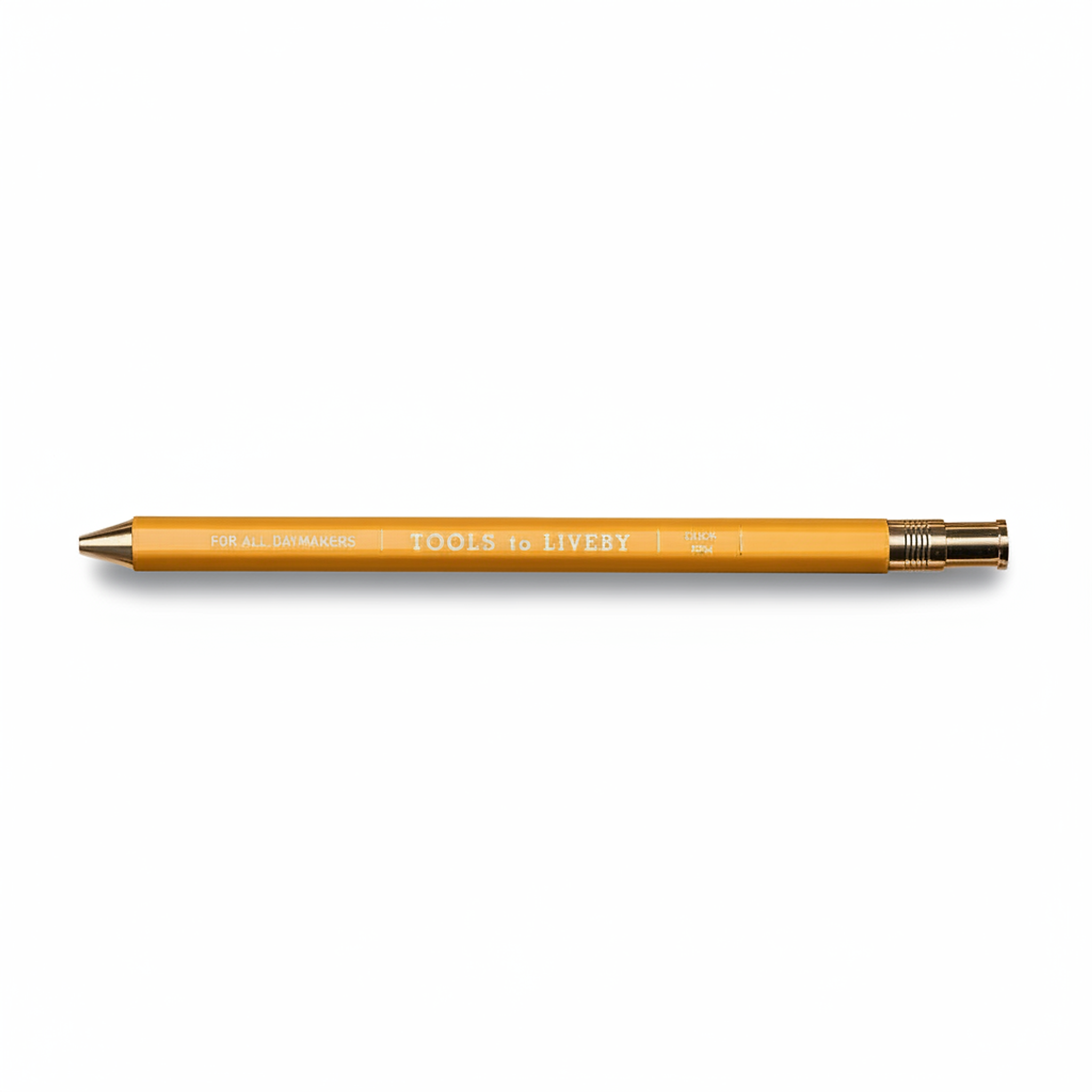 Ballpoint Pen - Wooden - Yellow