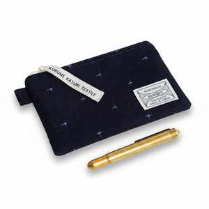 S pouch Small crosses Navy/Blue