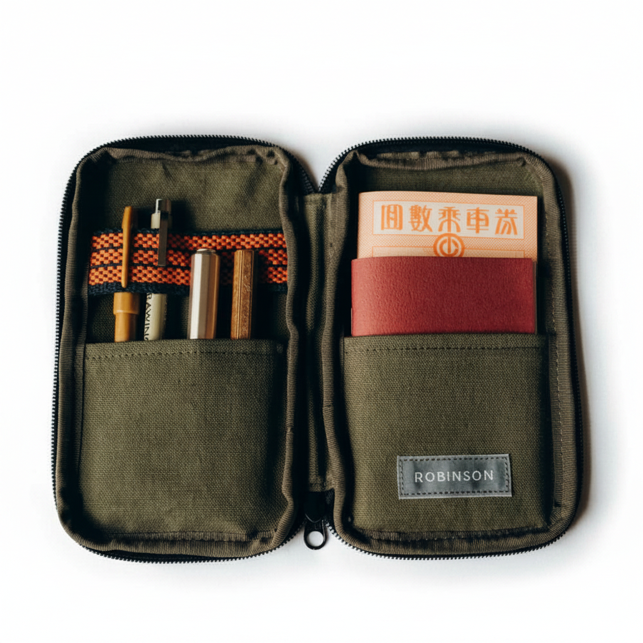 Pencil case ANYTHINGxROBINSON Green