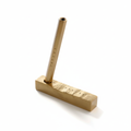 Rectangular Pen Stand - Brass
