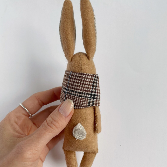 Peluche - Lapin marron