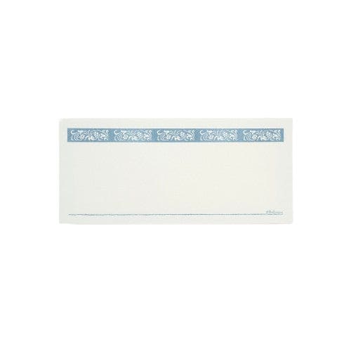 Papier de Correspondance Motif Floral Bleu gris - ACCESSOIRES DE BUREAU