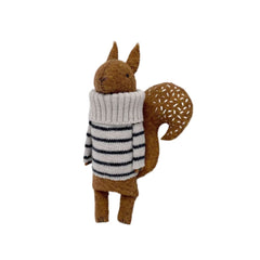 Plüschtier - Eichhörnchen mit Matrosenpullover