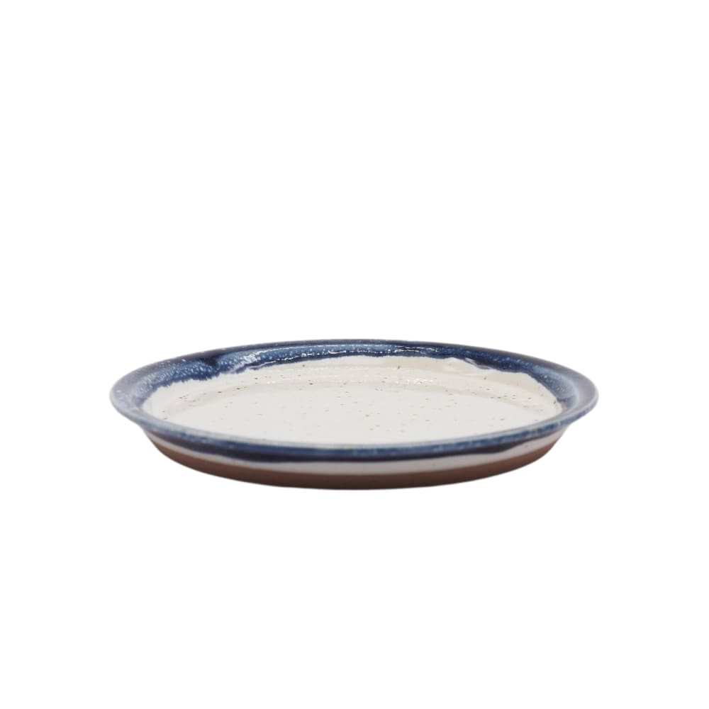 Petite assiette - Drop - Blanc & Navy - VAISSELLE