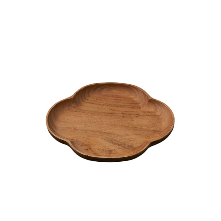 Plateau en bois - Fleur de cognassier du Japon - S - PLATEAUX