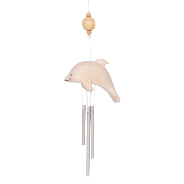 Wooden Wind Chime/Dolphin Figurine, T-LAB Polepole
