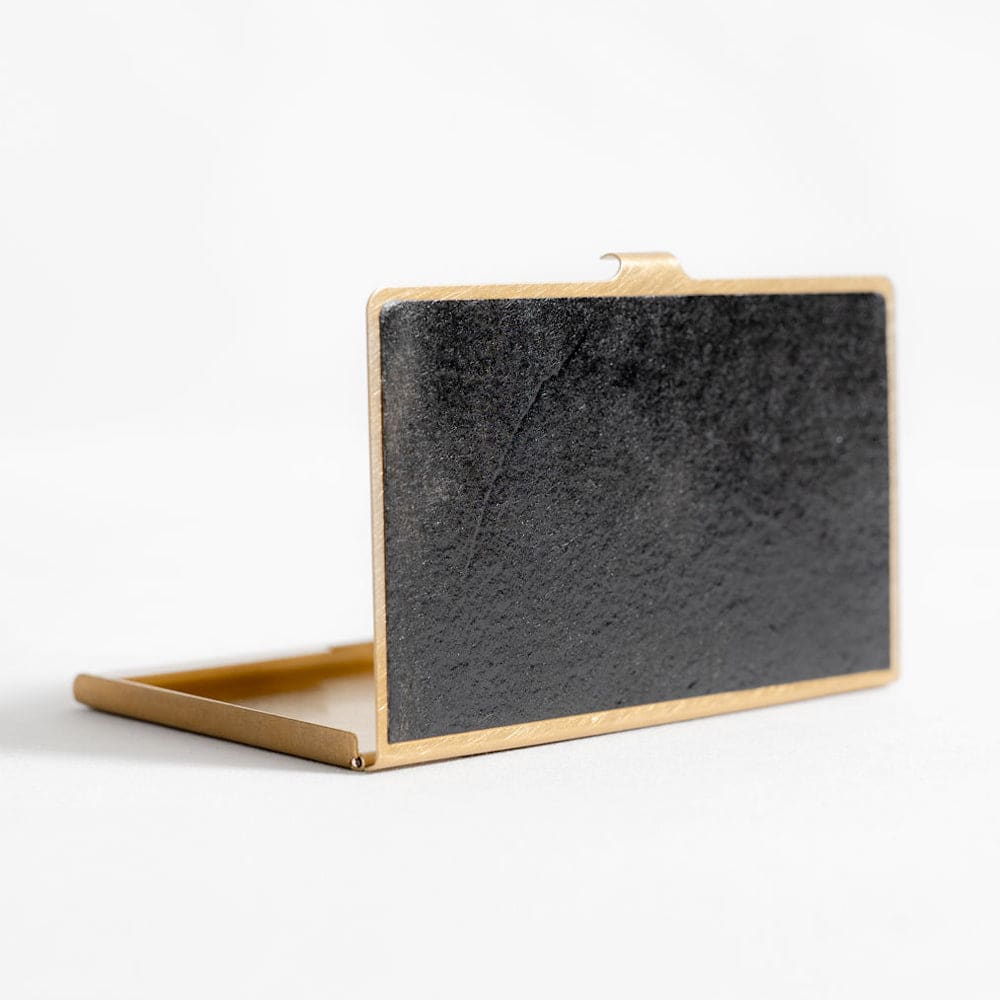 Porte Cartes de Visite - Laiton + laque urushi B - CARDCASE