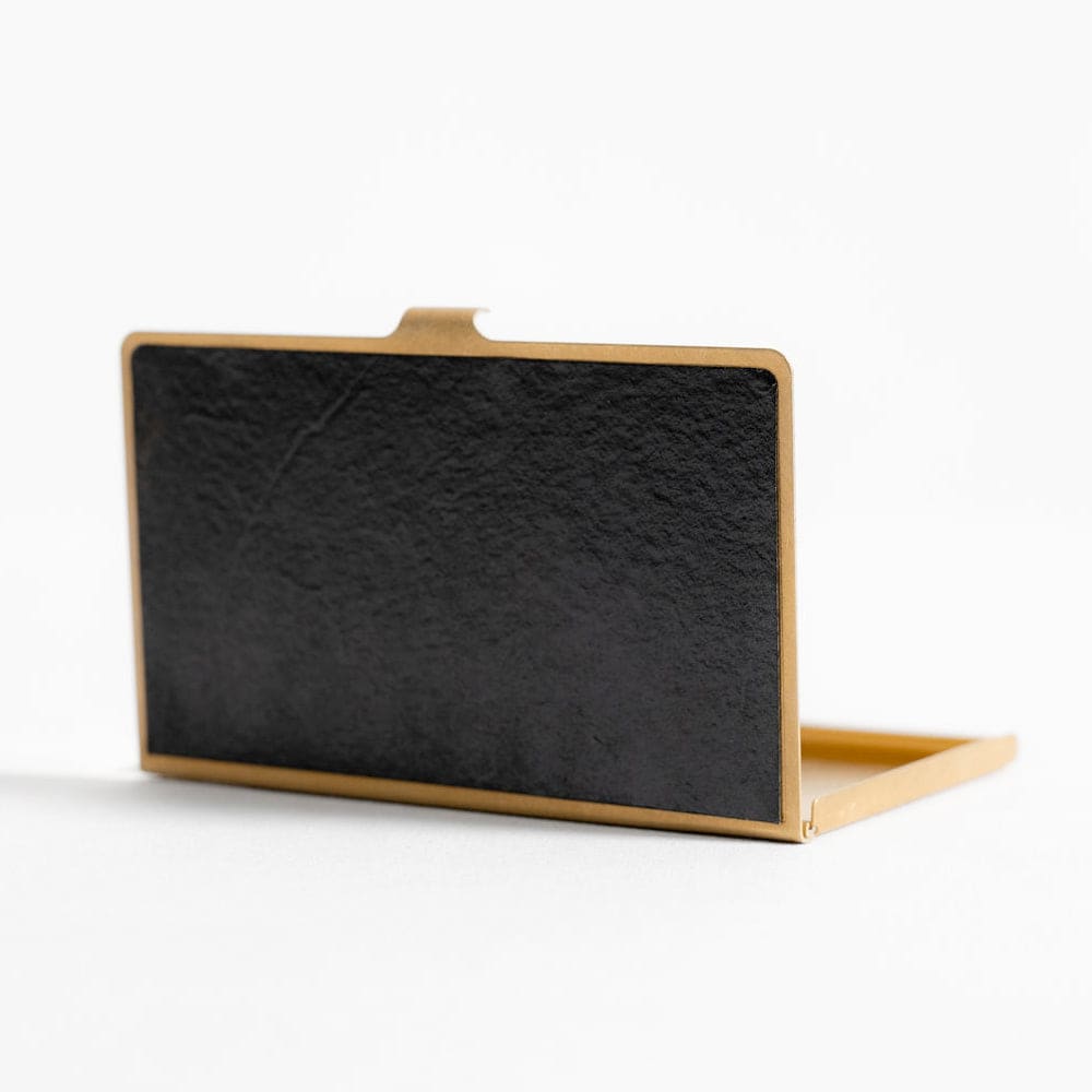 Porte Cartes de Visite - Laiton + laque urushi B - CARDCASE