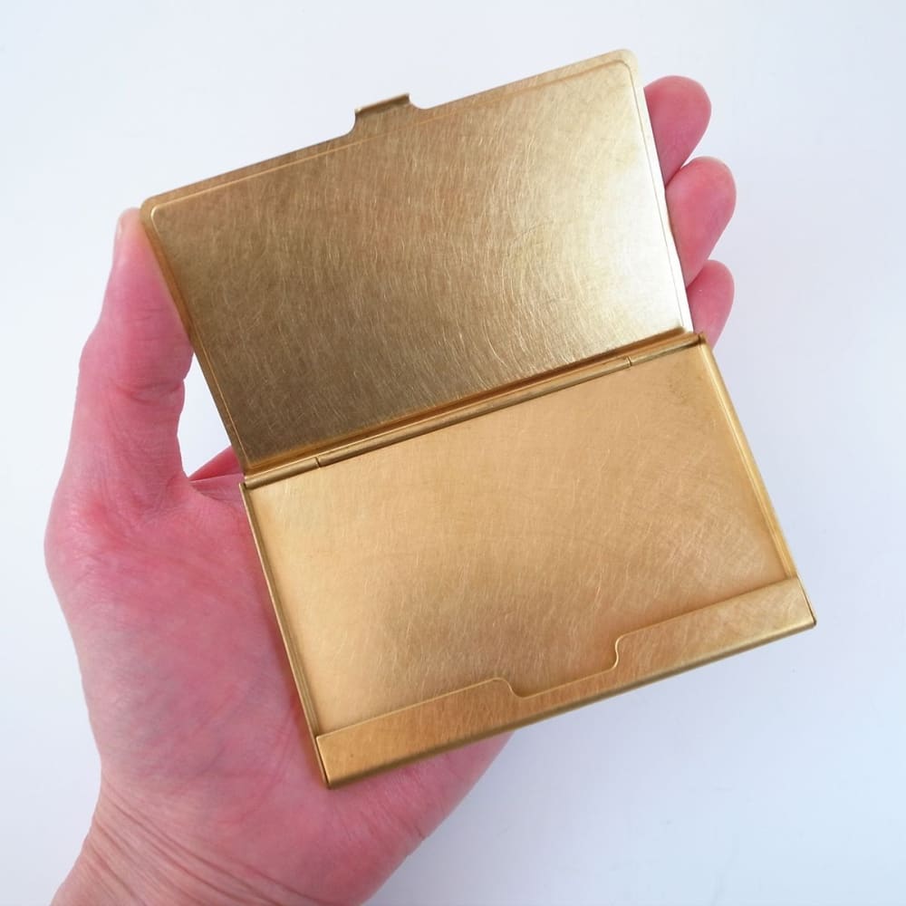 Porte Cartes de Visite - Laiton massif - CARDCASE