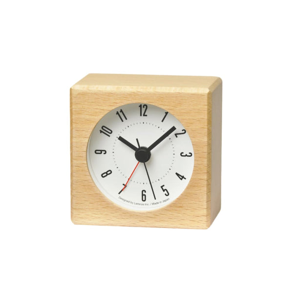 Wecker - Meteor - Naturholz