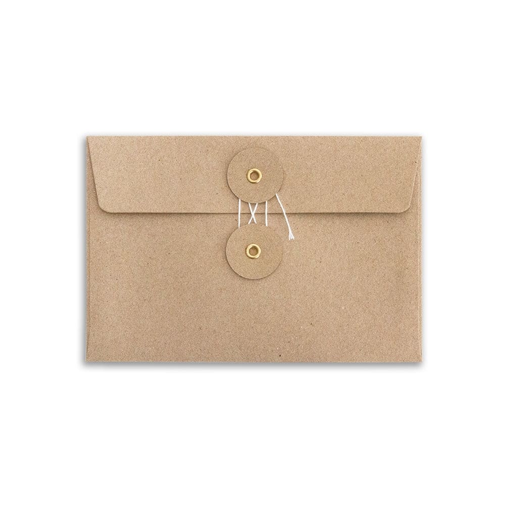 Set de 8 enveloppes kraft - M - TRAVELER’S NOTEBOOK REFILLS