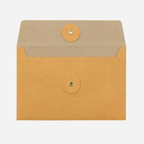 Set de 8 enveloppes kraft orange - M - TRAVELER’S NOTEBOOK REFILLS