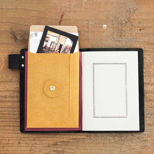 Set de 8 enveloppes kraft orange - S - TRAVELER’S NOTEBOOK REFILLS