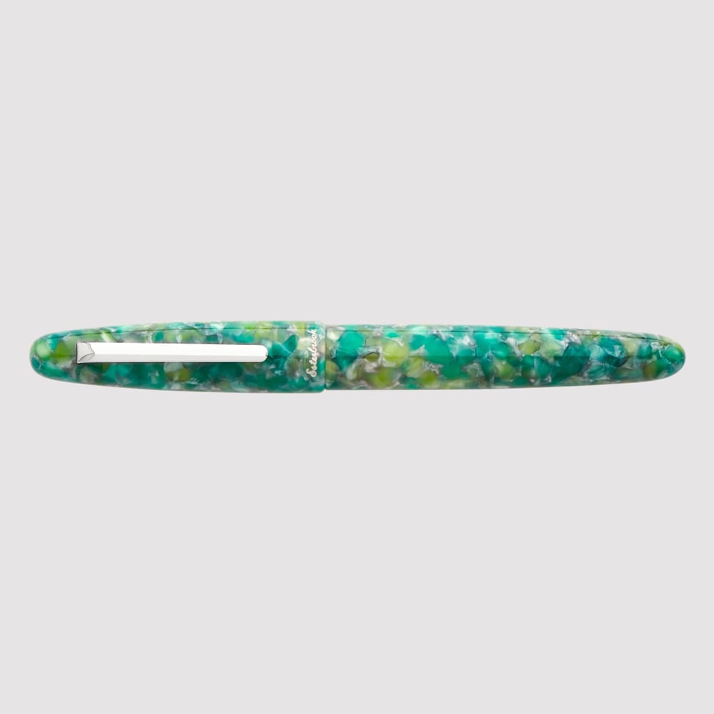 Stylo Plume à Bordure Palladium - Sea Glass Collection Oversize - STYLOS PLUMES