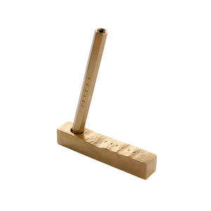 Rectangular Pen Stand - Brass