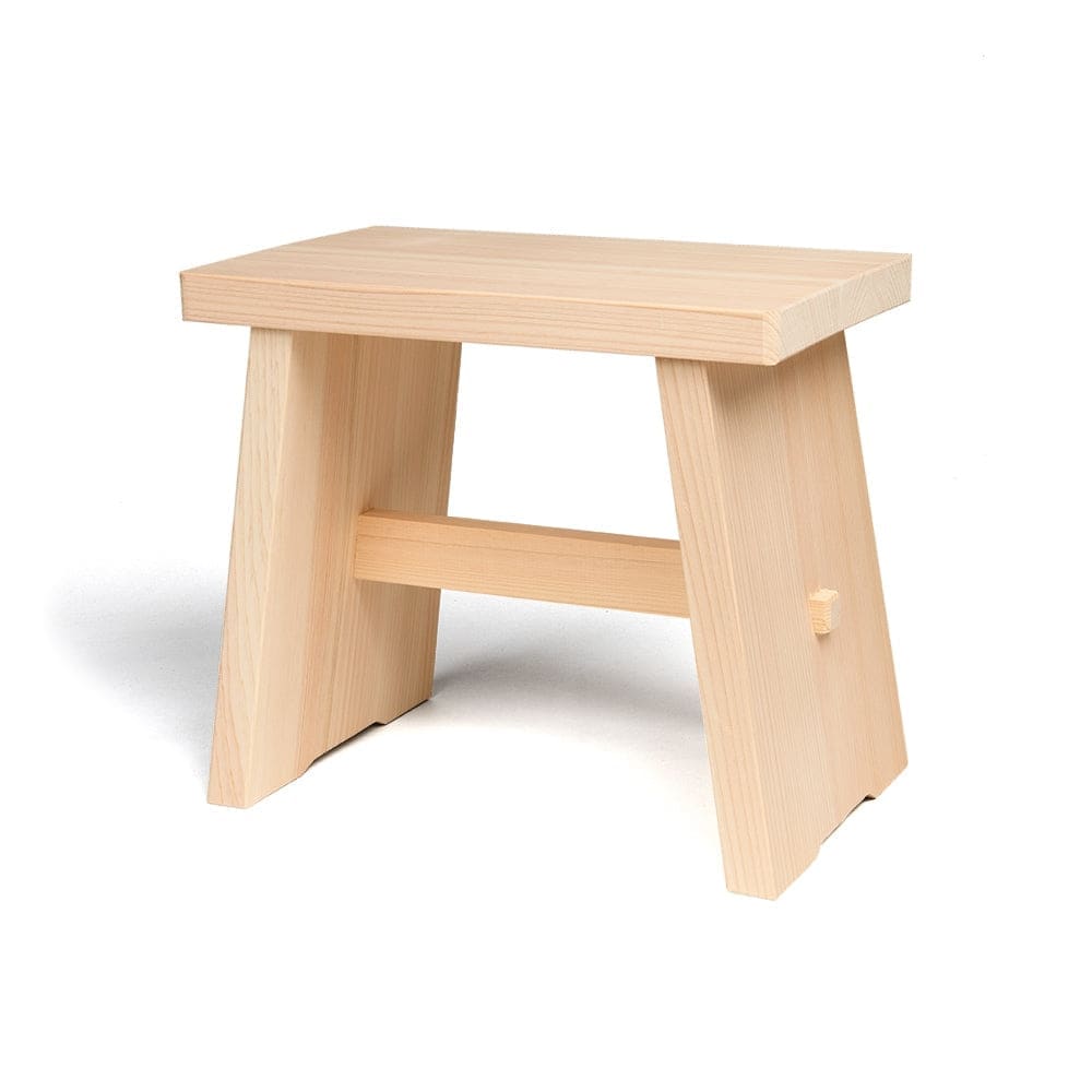 Tabouret de bain - Bois d’hinoki - MEUBLES DE BAIN