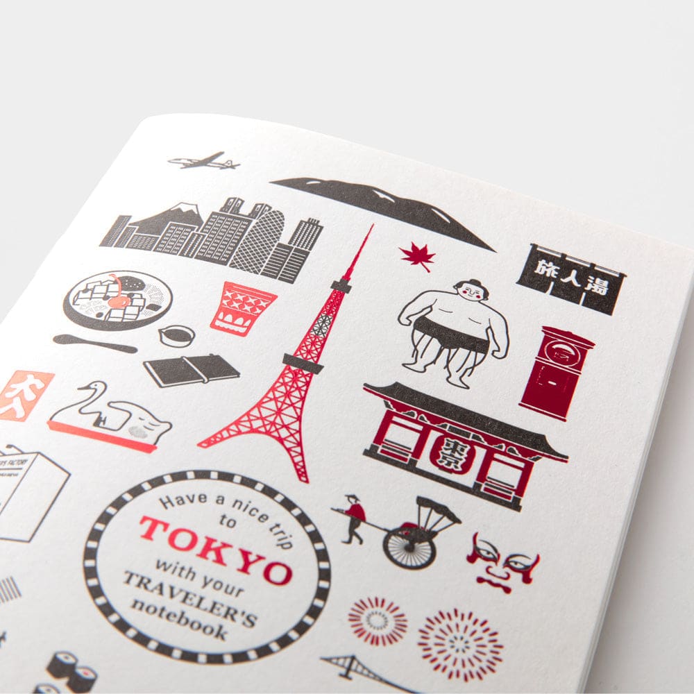 TOKYO EDITION - carnet pages blanches - TRAVELER’S NOTEBOOK REFILLS