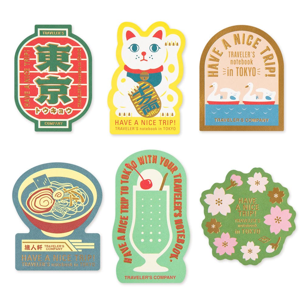 TOKYO EDITION - set de stickers - ACCESSOIRES DE BUREAU