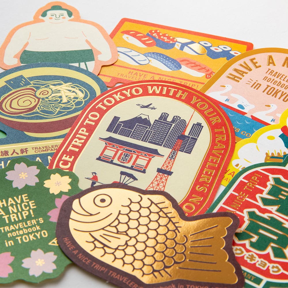 TOKYO EDITION - set de stickers - ACCESSOIRES DE BUREAU