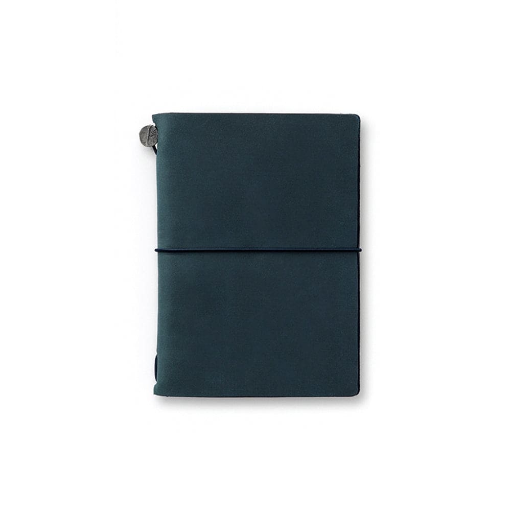 TRAVELER’S notebook - cuir bleu (passeport) TRAVELER’S NOTEBOOK COVER