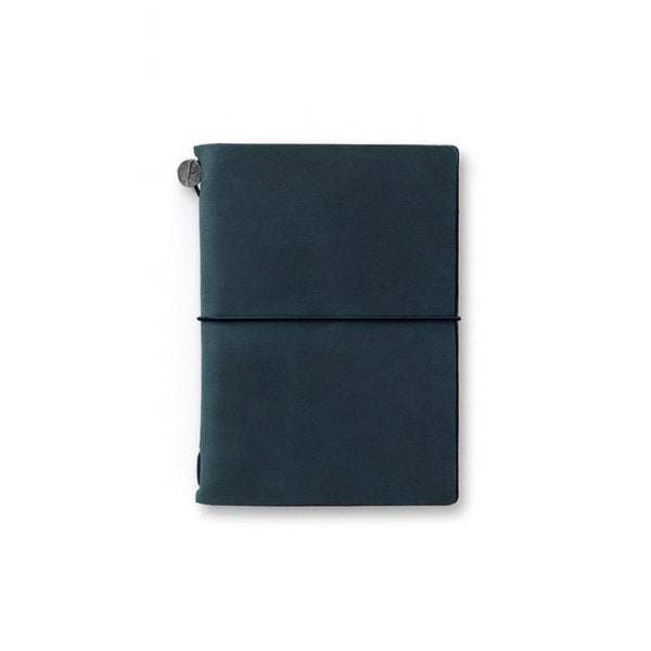 TRAVELER'S notebook - cuir bleu ( passeport )