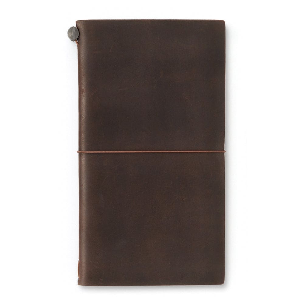 TRAVELER’s notebook - cuir marron (classique) TRAVELER’S NOTEBOOK COVER