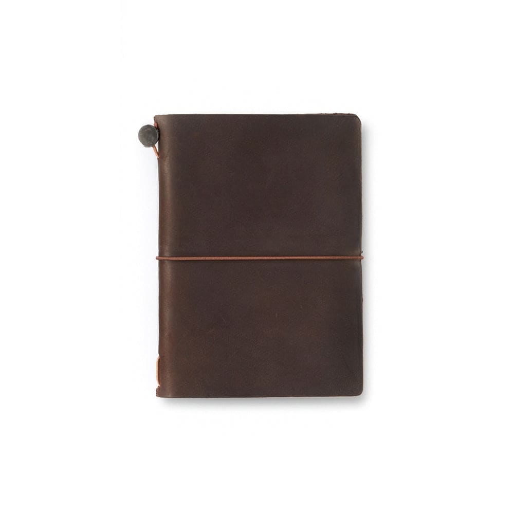 TRAVELER’S notebook - cuir marron (passeport) TRAVELER’S NOTEBOOK COVER