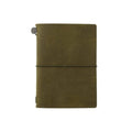 TRAVELER'S notebook - Olive leather (passport)