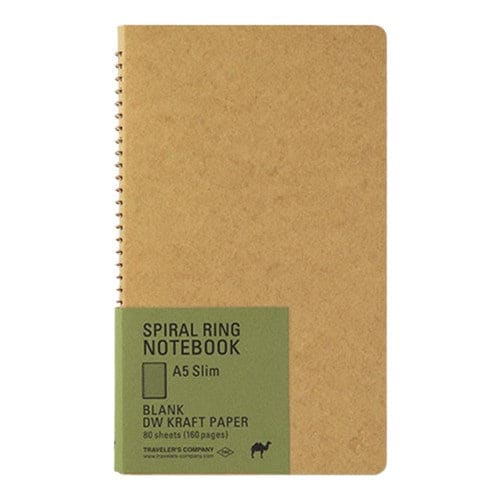 TRC SPIRAL RING NOTEBOOK DW Kraft - Spiral Notebook