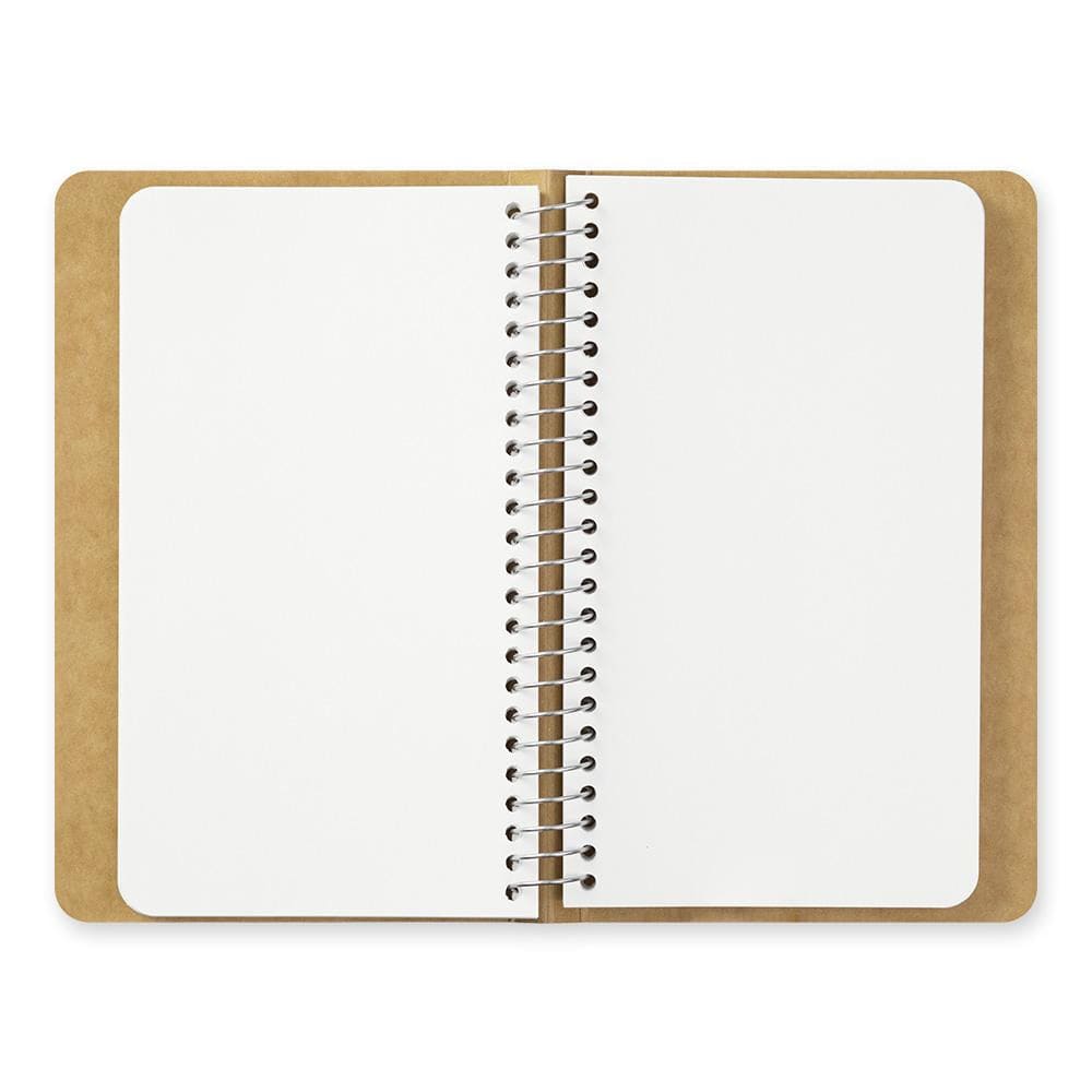 TRC SPIRAL RING NOTEBOOK MD White - Spiral Notebook