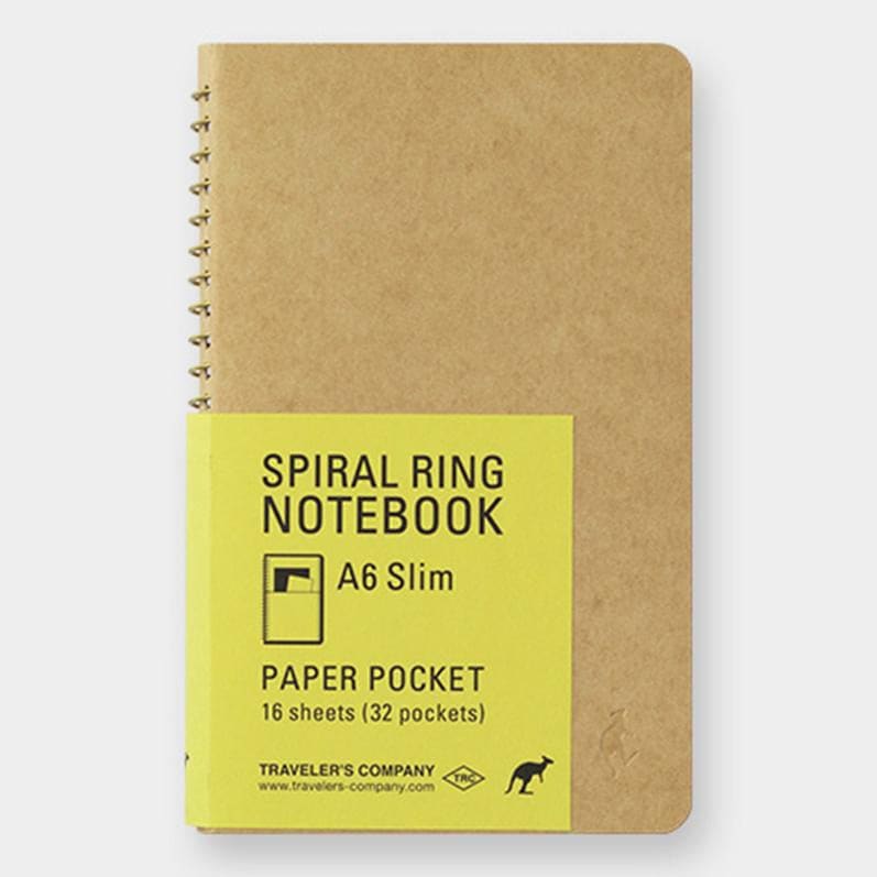 TRC SPIRAL RING NOTEBOOK Paper Pocket - Spiral Notebook