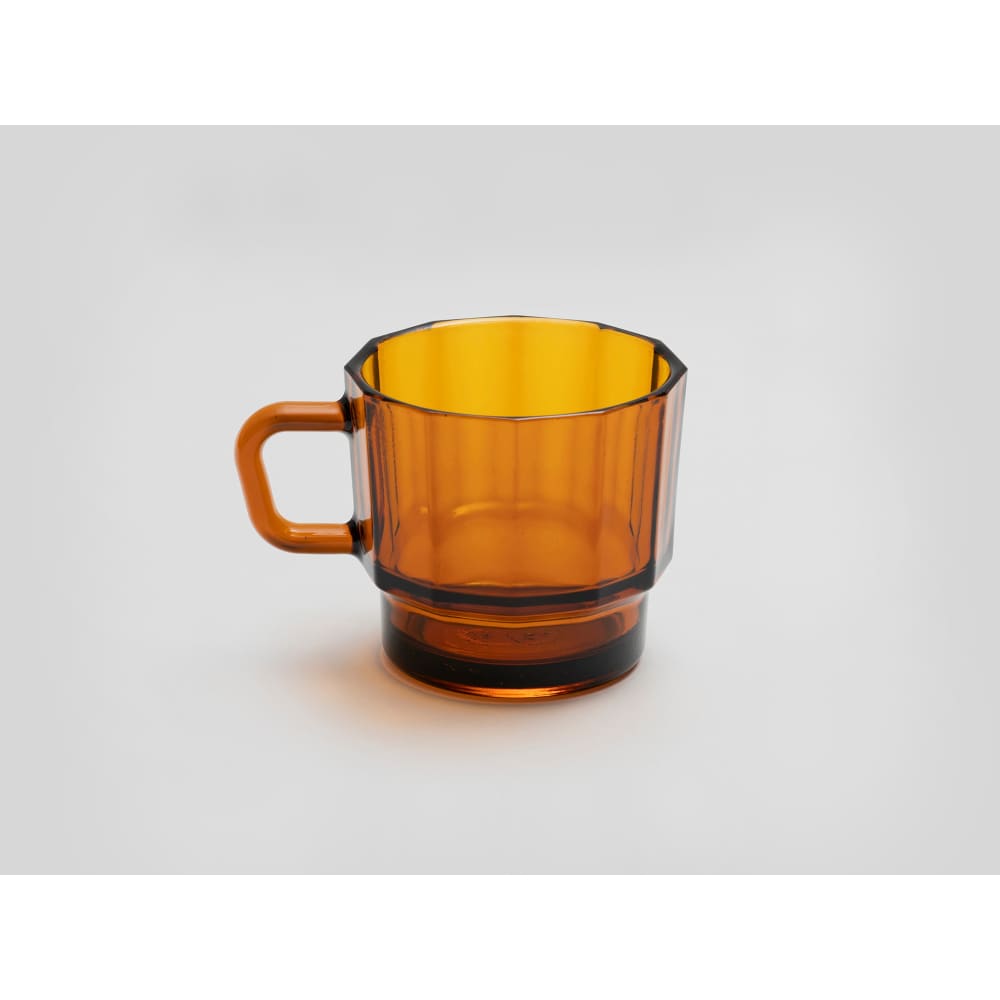 W Glass Amber (verre recyclé - mug pour l’eau) - VAISSELLE