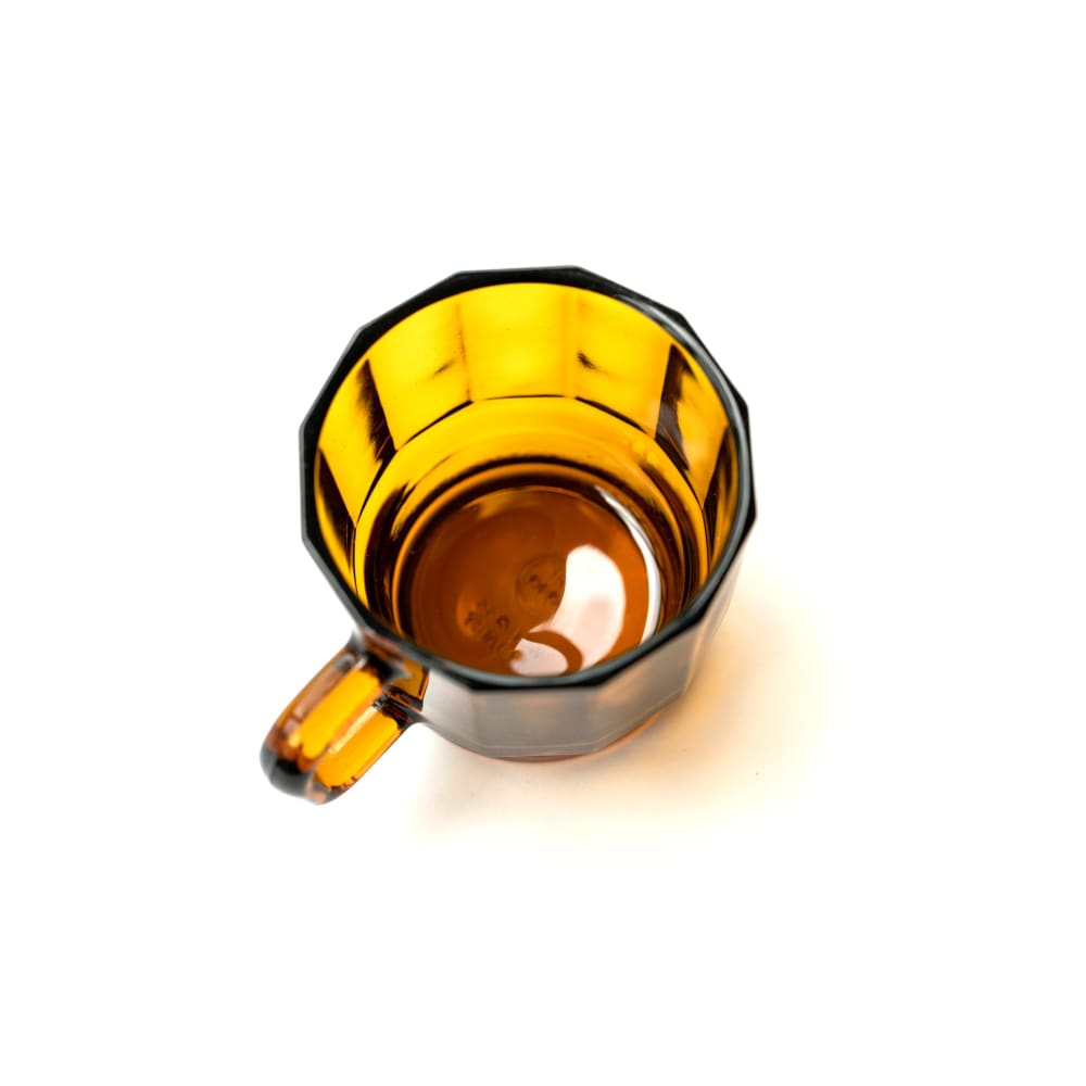 W Glass Amber (verre recyclé - mug pour l’eau) - VAISSELLE